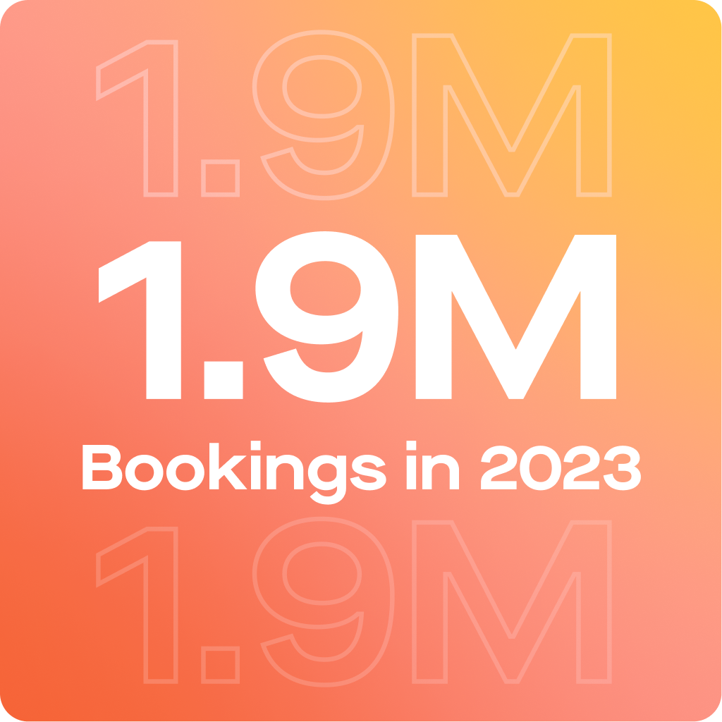 1.9m bookings