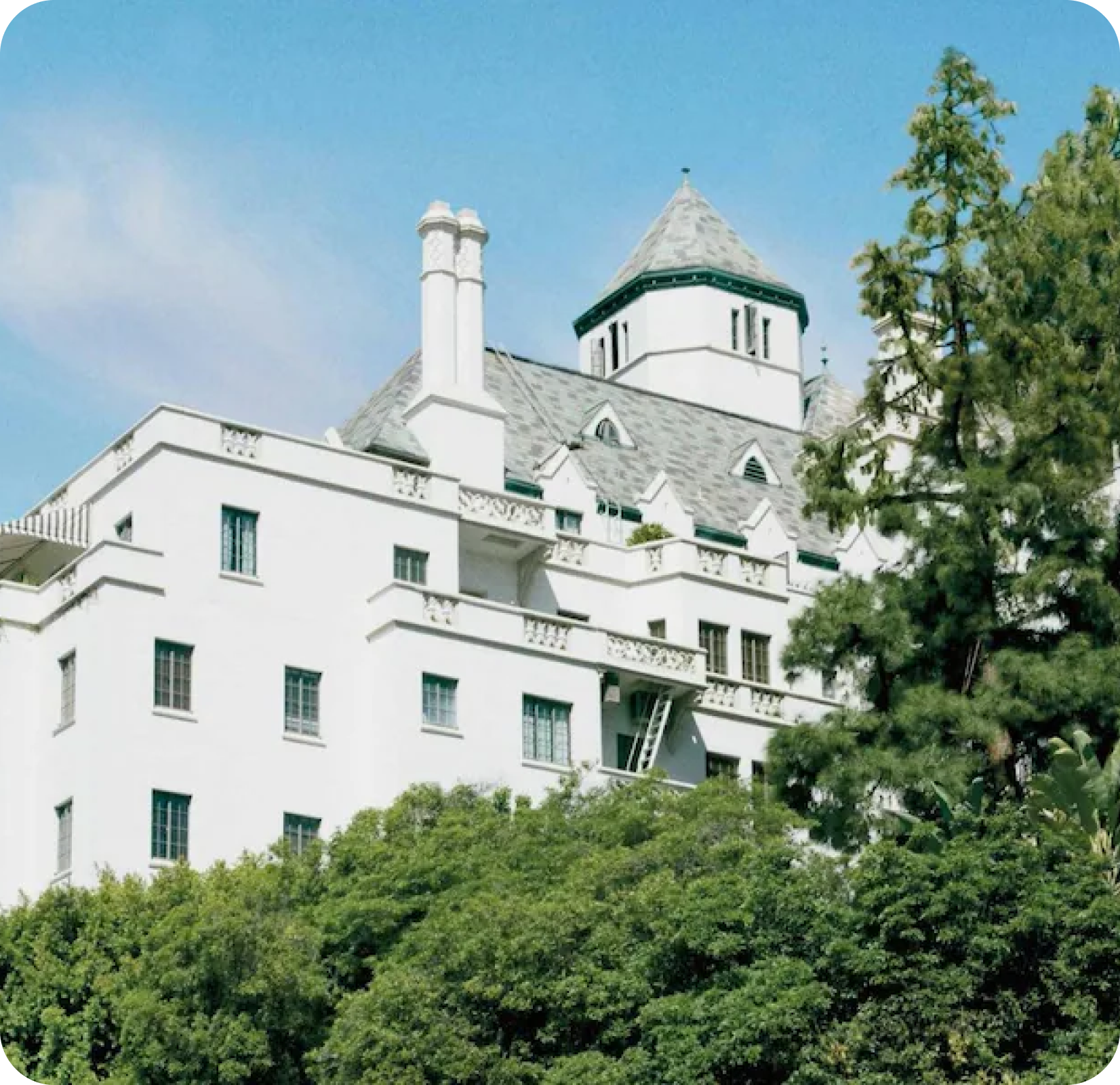 Chateau Marmont in Sofia Coppola's Somewhere (2010)-  (©)  American Zoetrope/Kobal/REX 